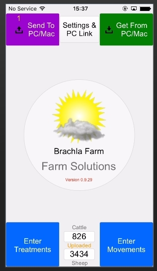 Farm Solutions free iPhone app for in-field livestock recording